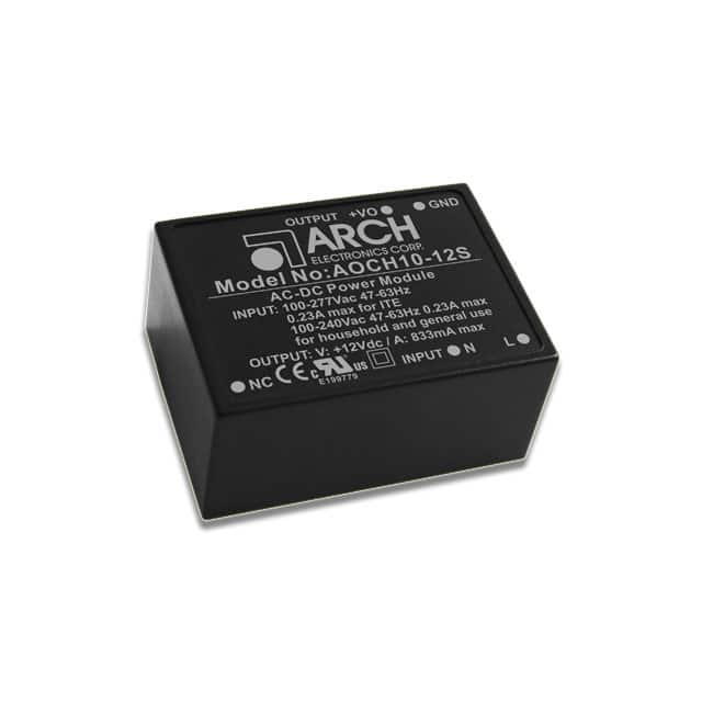 AOCH10-12S AC/DC CONVERTER 12V 10W