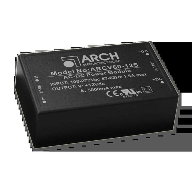 ARCV60-12S 60W AC-DC ITE Power Module, Univ