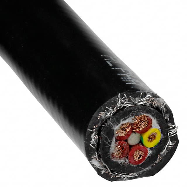 85805CY BK001 CABLE 5COND 18AWG BLK SHLD 1000'