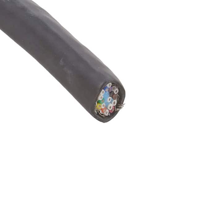 25279 BK005 MULTI-PAIR 18COND 24AWG BLK 100'