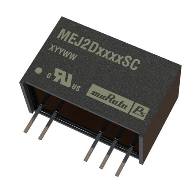MEJ2D1515SC DC DC CONVERTER +/-15V 2W