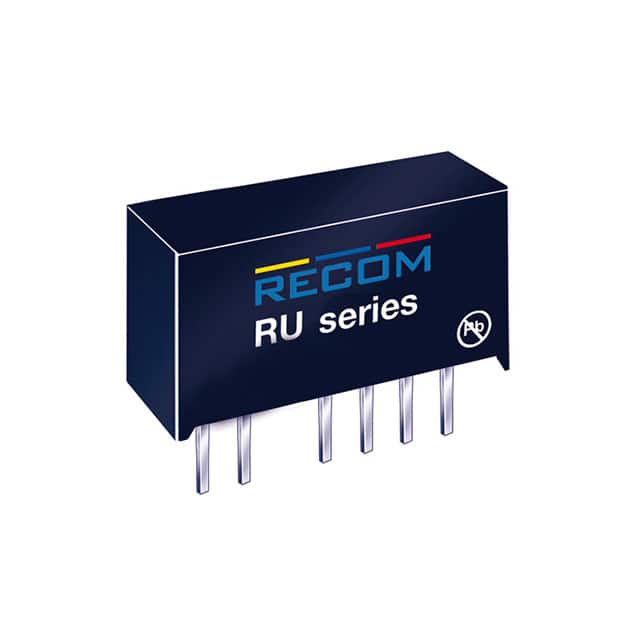 RU-050505 DC DC CONVERTER 2X5V 1W