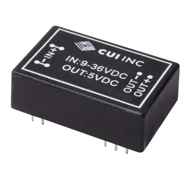 VAWQ3-Q24-D12H DC DC CONVERTER +/-12V 3W