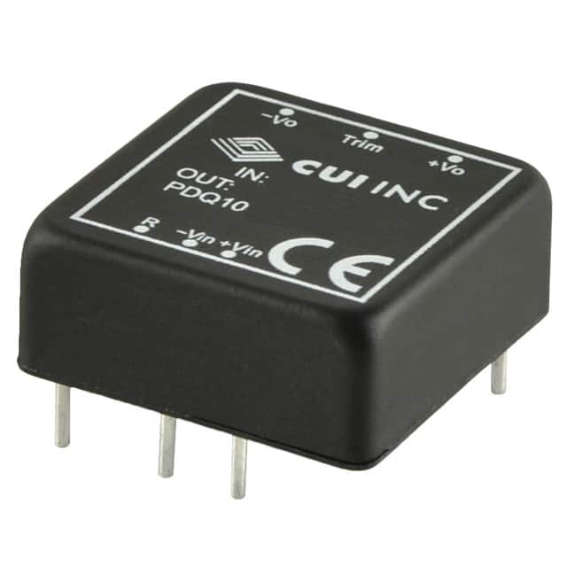PDQ10-Q24-D15-D DC DC CONVERTER +/-15V 10W