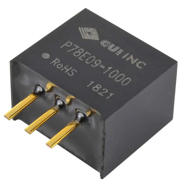 P78E09-1000 DC DC CONVERTER 9V 9W