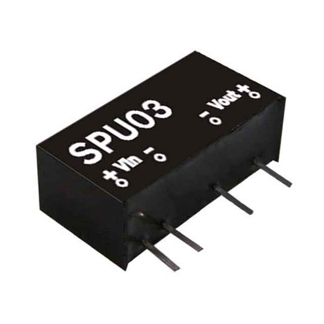SPU03N-15 DC DC CONVERTER 15V 3W