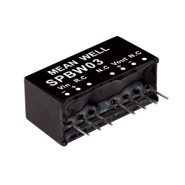SPBW03G-15 DC DC CONVERTER 15V 3W
