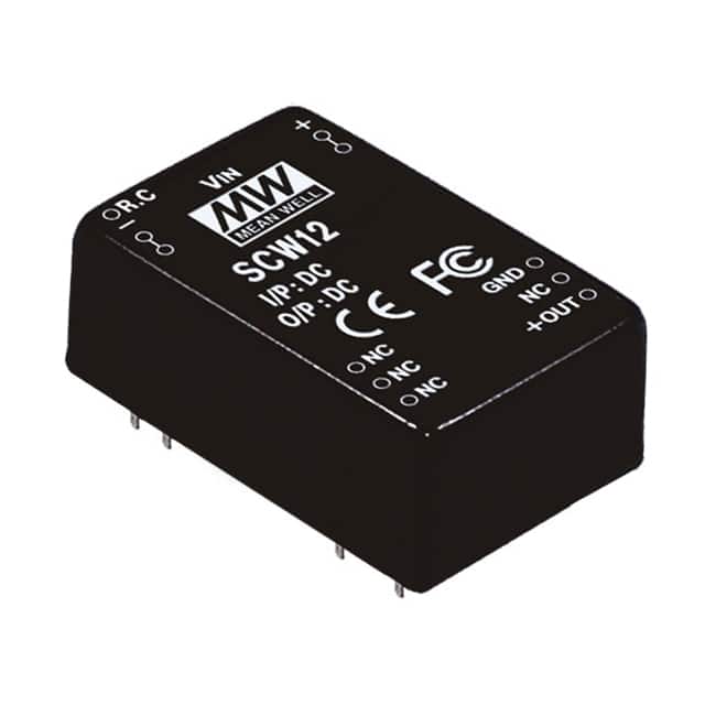 SCW12A-05 DC DC CONVERTER 5V 12W