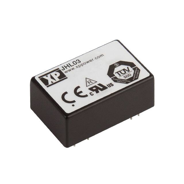 JHL0312D15 DC DC CONVERTER +/-15V 3W