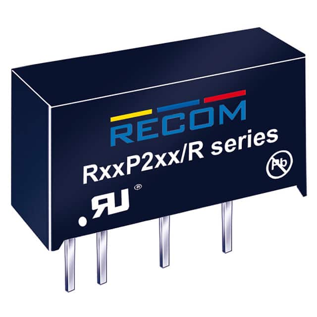 R15P209S/P/R6.4 DC DC CONVERTER 9V 2W