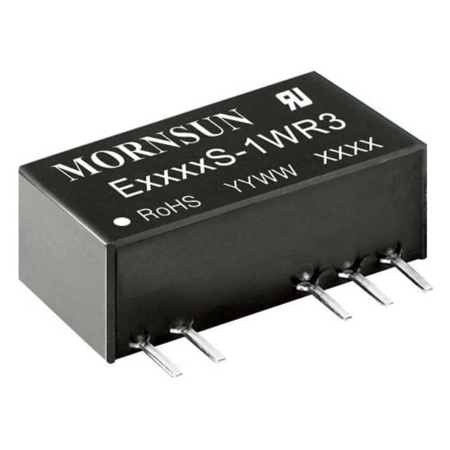 E1215S-1WR3 DC DC CONVERTER +/-15V 1W