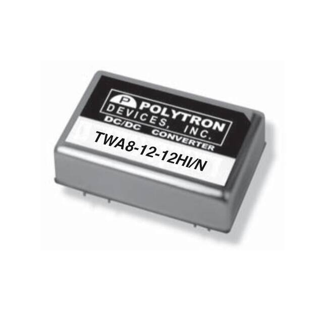 TWA8-12-12HI/N DC DC CONVERTER +/-12V 8W