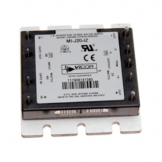 MI-J20-IZ DC DC CONVERTER 5V 25W
