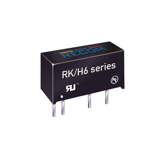 RK-1512S/H6 DC DC CONVERTER 12V 1W