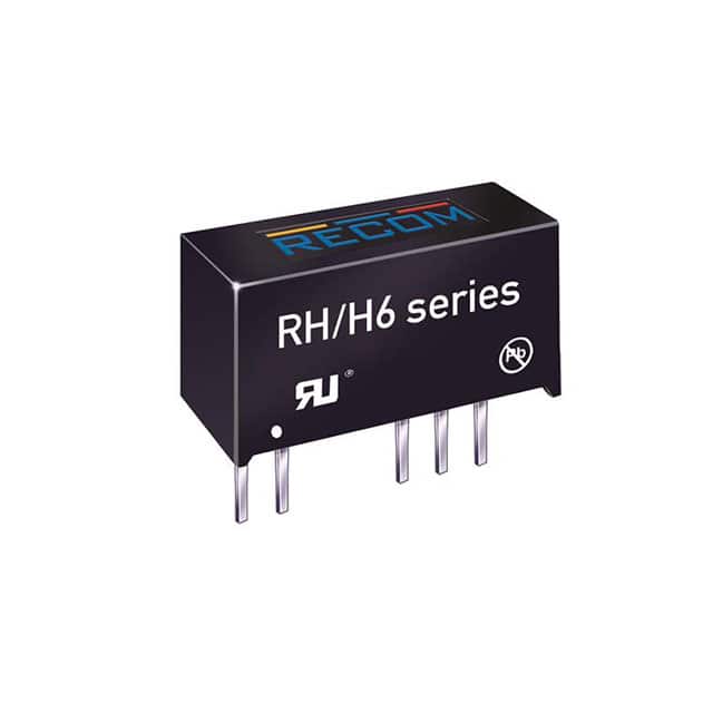RH-1512D/H6 DC DC CONVERTER +/-12V 1W