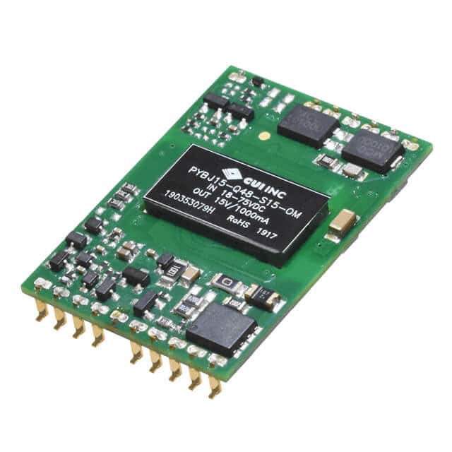 PYBJ15-Q24-S12-OM DC DC CONVERTER 12V 15W