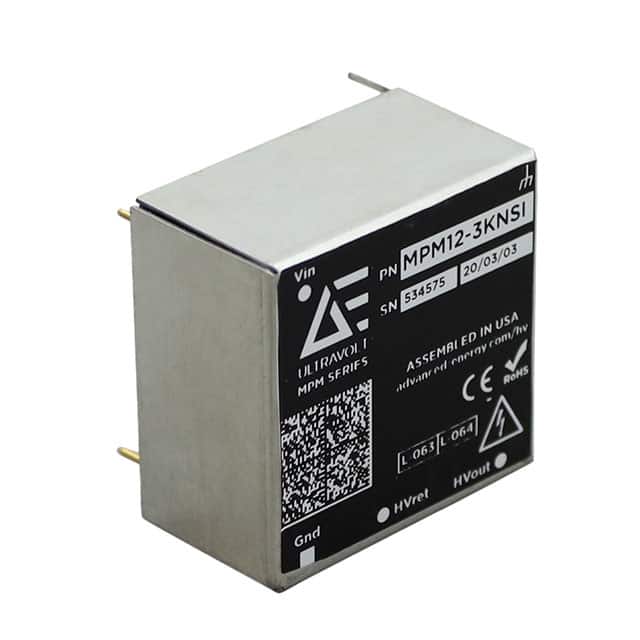 MPM12-3KNSI DC DC CNVRTR -500 TO -3000V 1.5W