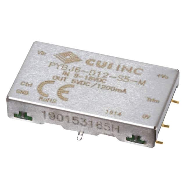 PYBJ6-D24-S5-M DC DC CONVERTER 5V 6W
