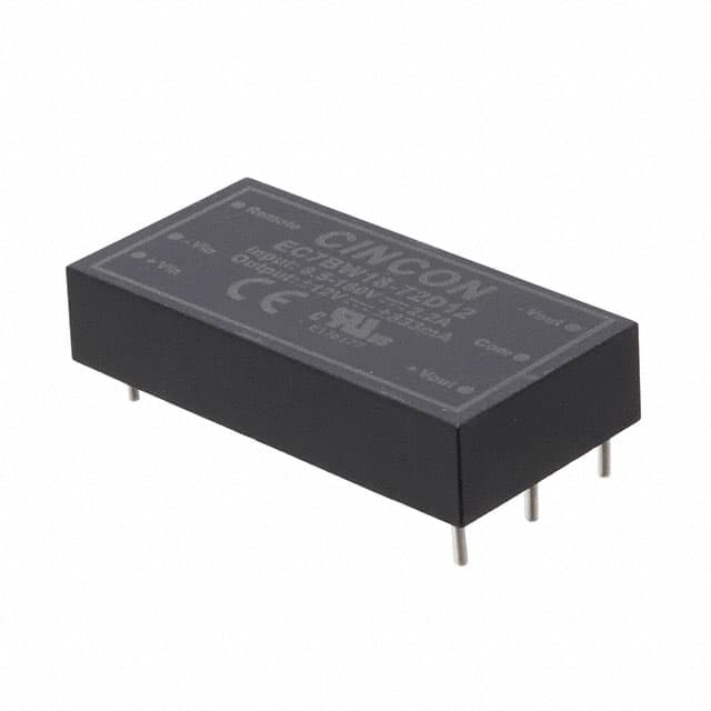 EC7BW18-72D12 DC DC CONVERTER +/-12V 20W