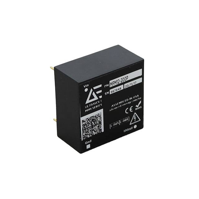MPM12-200P DC DC CONVERTER 34-200V 15W