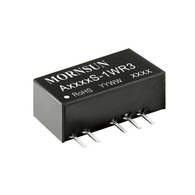 A0312S-1WR3 DC DC CONVERTER +/-12V 1W