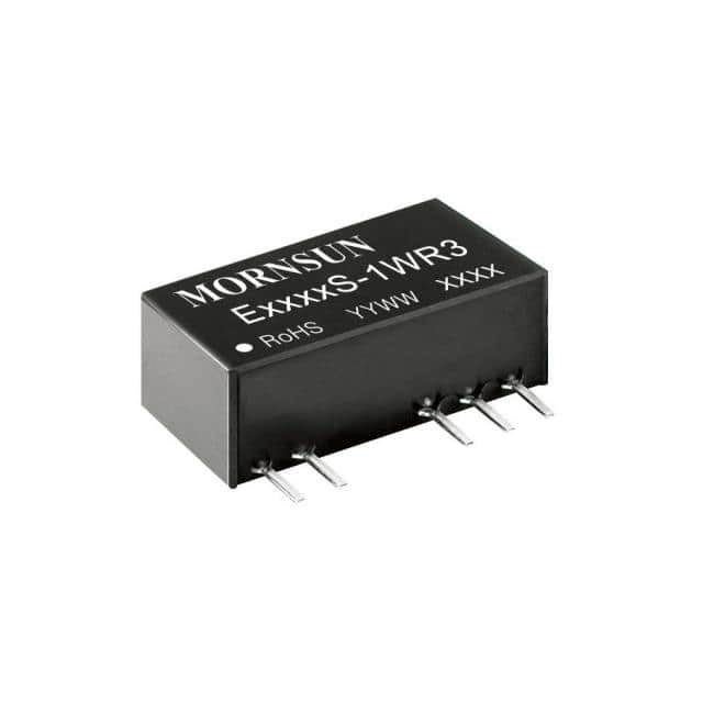 E0303S-1WR3 DC DC CONVERTER +/-3.3V 1W