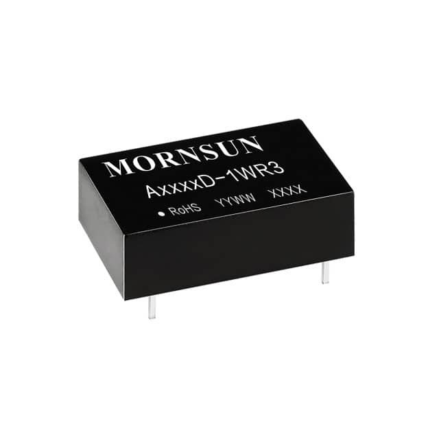 A1224D-1WR3 DC DC CONVERTER +/-24V 1W