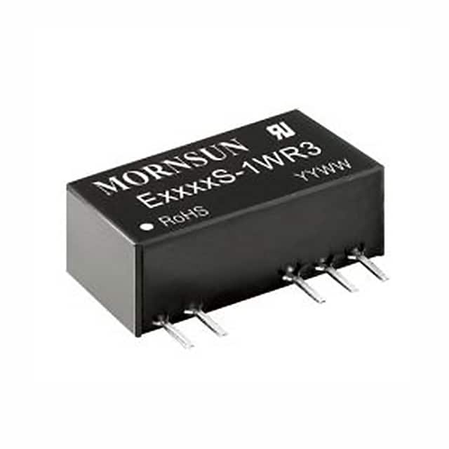 E0512D-1WR3 DC DC CONVERTER +/-12V 1W