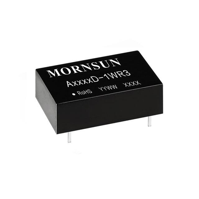 A0509D-1WR3 DC DC CONVERTER +/-9V 1W