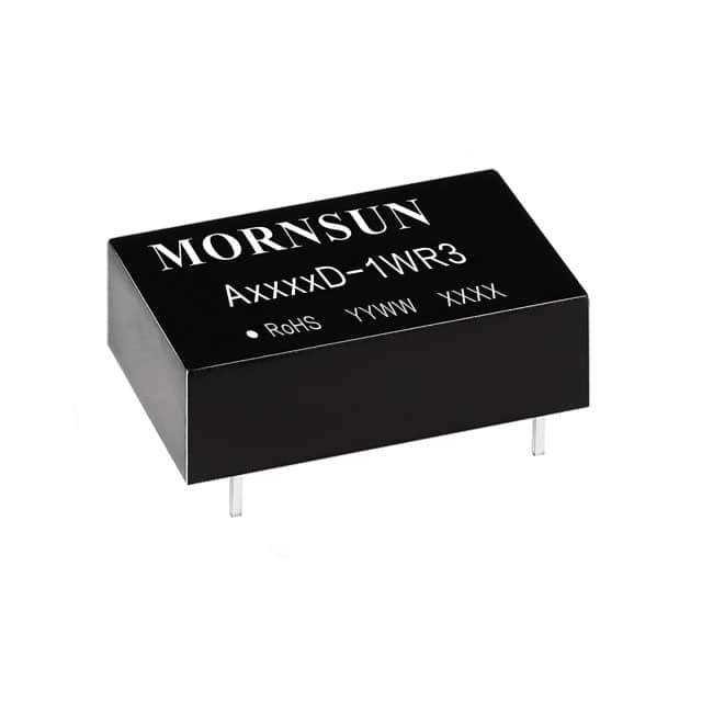 A0515D-1WR3 DC DC CONVERTER +/-15V 1W