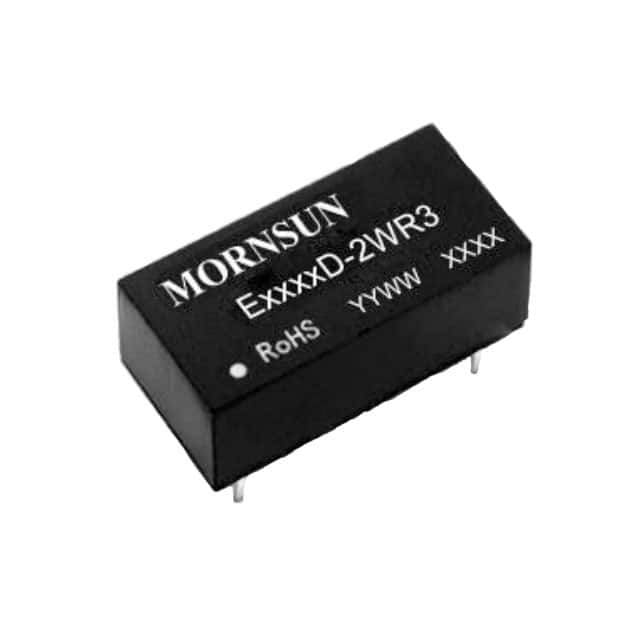 E1512D-2WR3 DC DC CONVERTER +/-12V 2W
