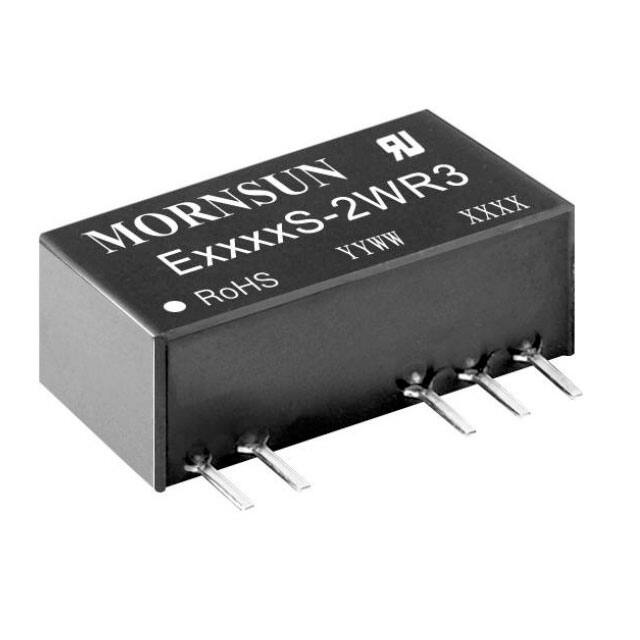E1224S-2WR3 DC DC CONVERTER +/-24V 2W
