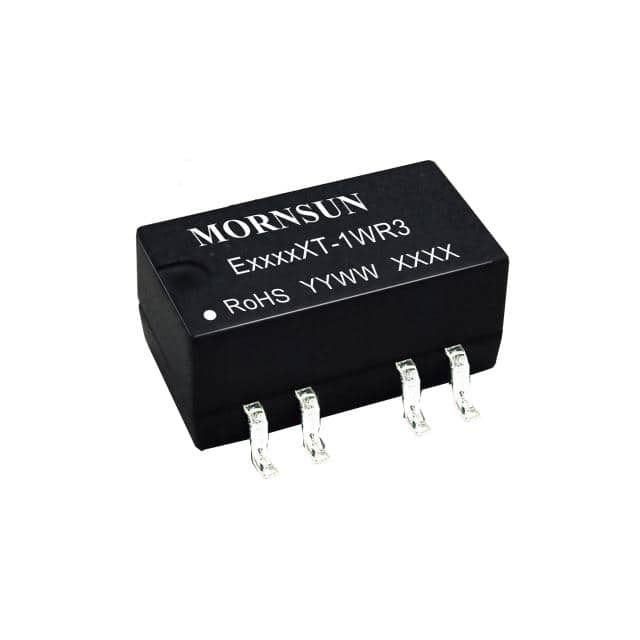 E0303XT-1WR3 DC DC CONVERTER +/-3.3V 1W