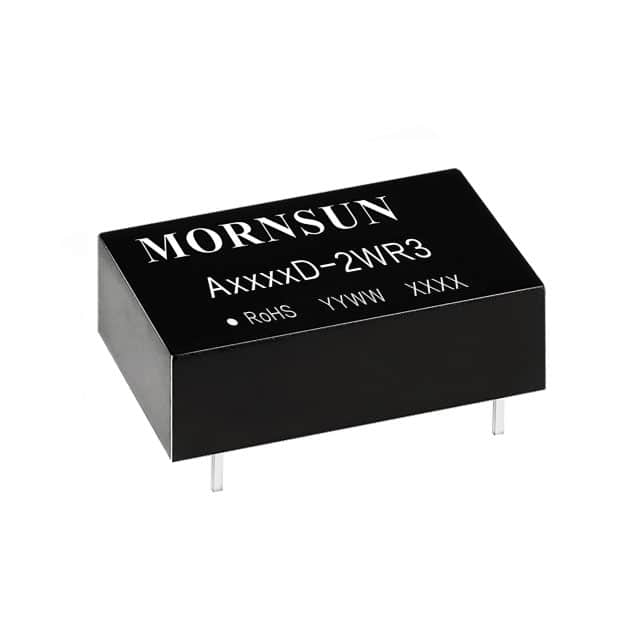A0509D-2WR3 DC DC CONVERTER +/-9V 2W
