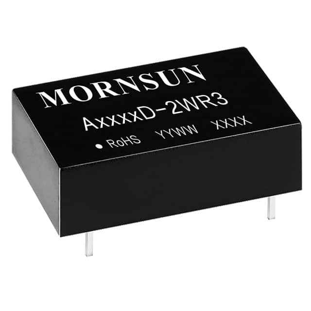 A0503D-2WR3 DC DC CONVERTER +/-3.3V 2W