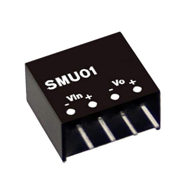 SMU01L-12 DC DC CONVERTER 12V 1W