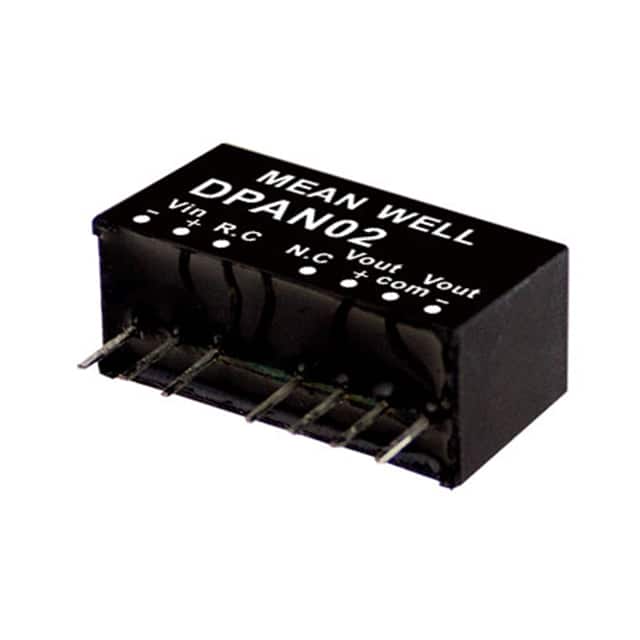DPAN02C-05 DC DC CONVERTER +/-5V 2W