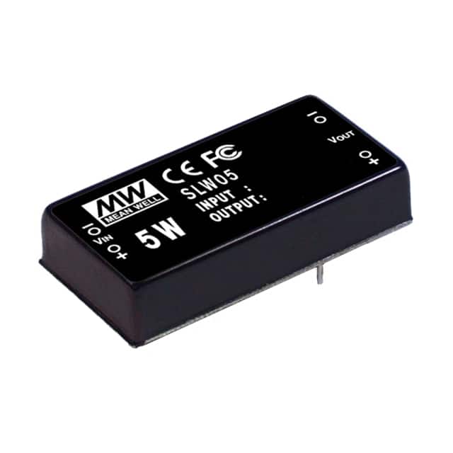 SLW05A-15 DC DC CONVERTER 15V 5W