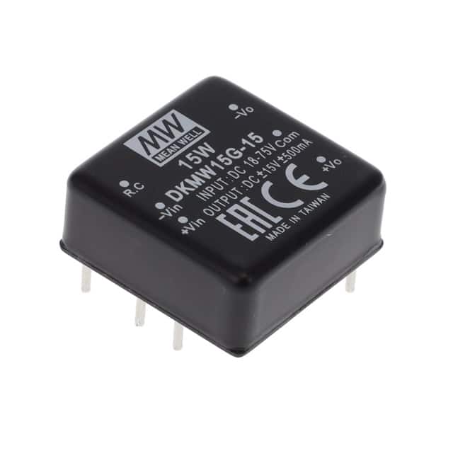 DKMW15G-15 DC DC CONVERTER +/-15V 15W