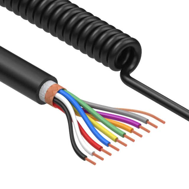 31-00142 CBL COIL SHLD 9C 28AWG 2230MM