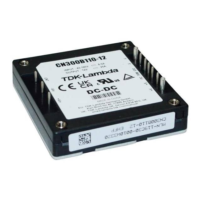 CN300B110-24 DC-DC, PCB MOUNT, HALF BRICK, IN