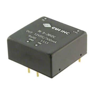 PQD6-Q24-D15-D DC DC CONVERTER +/-15V 6W