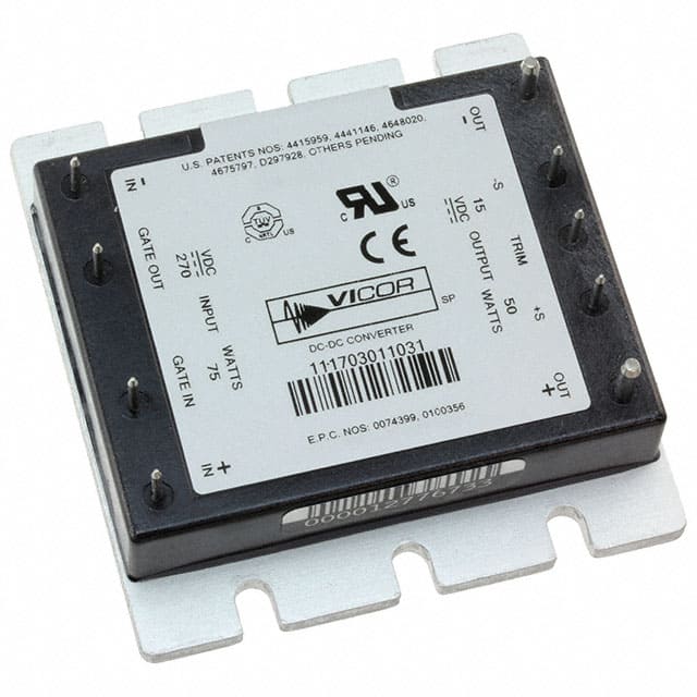 MI-J20-IY DC DC CONVERTER 5V 50W