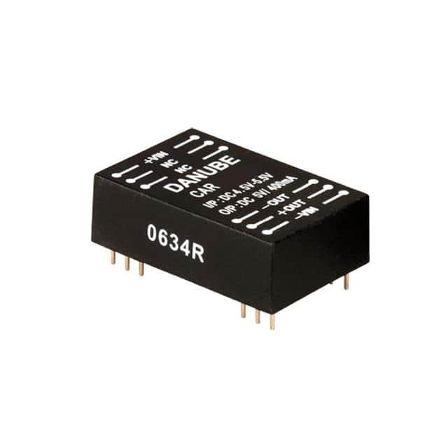 CARD-1205M DC/DC CONVERTER 12V INPUT, +/-5V