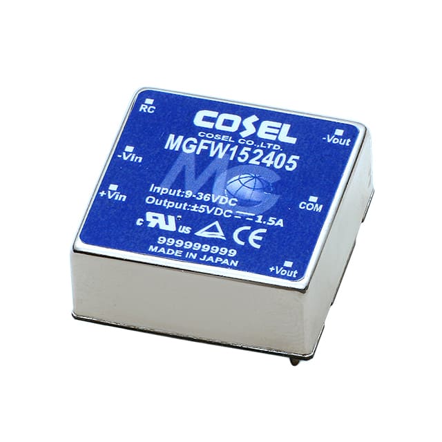 MGFW154805 DC DC CONVERTER +/-5V