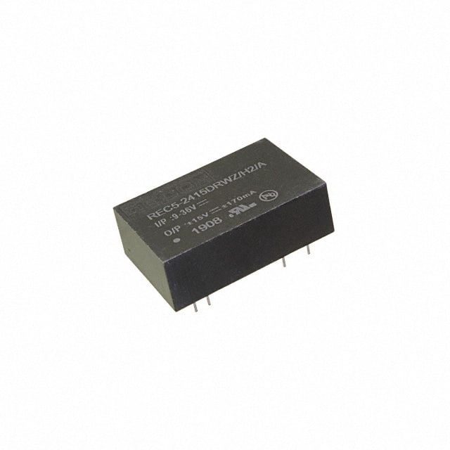 REC5-2415DRWZ/H2/A/SMD DC DC CONVERTER +/-15V 5W
