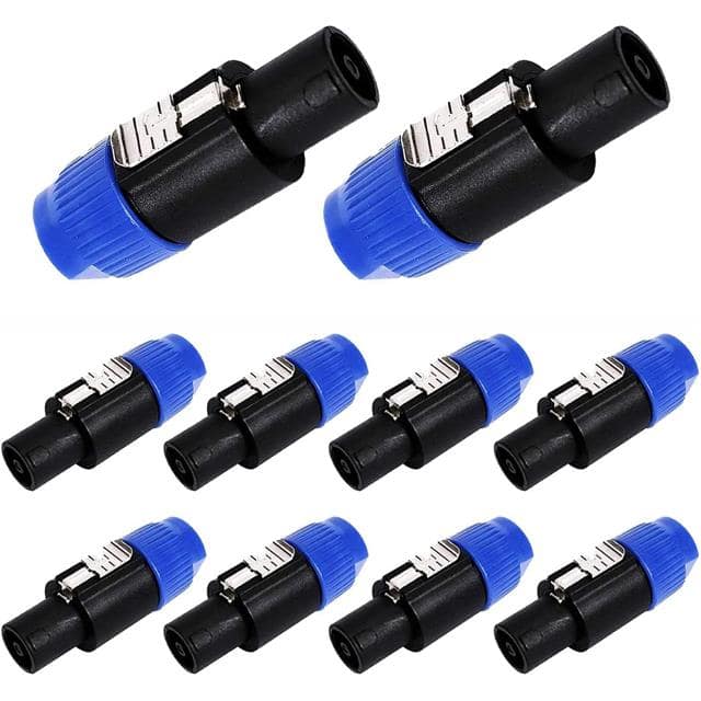 speakon 10 pcs 10pcs Speakon 4Pole Connector