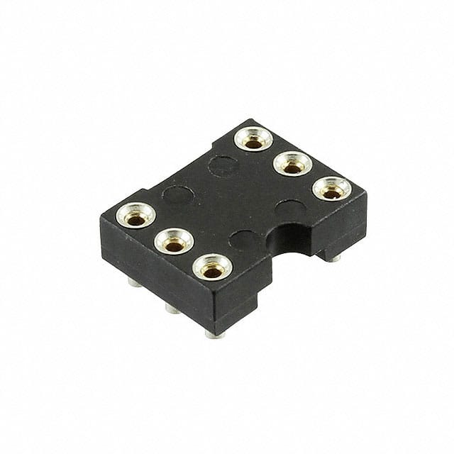 114-87-306-41-134191 CONN IC DIP SOCKET 6POS GOLD