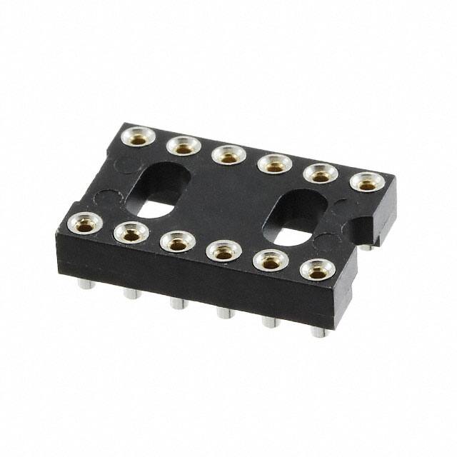 114-87-312-41-134191 CONN IC DIP SOCKET 12POS GOLD