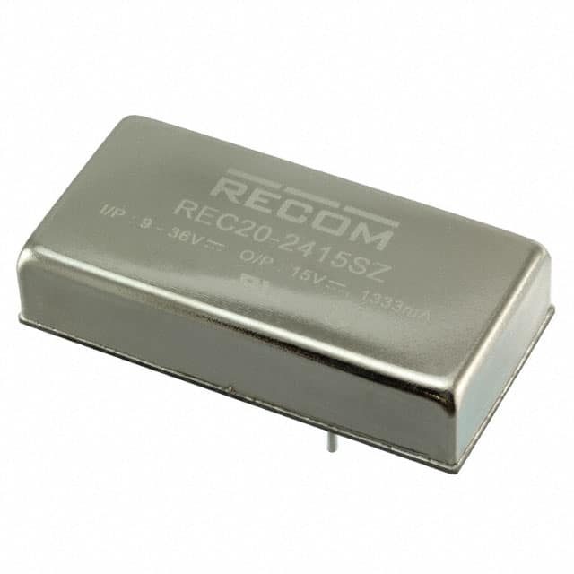 REC20-2415SZ DC DC CONVERTER 15V 20W